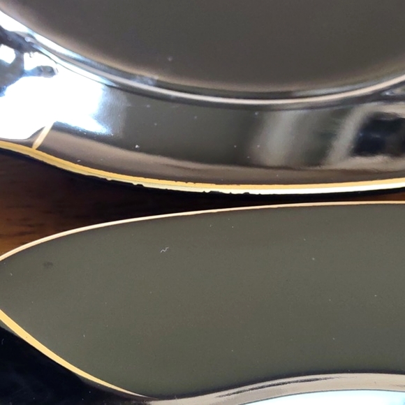 Wave Golden Black Dinner Plates Gallery Collections by Ranmaru - Picture 8 of 9